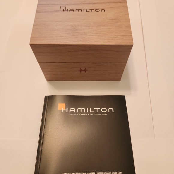 Hamilton khaki Automatic Swiss Made 42mm Aviation Blue Dial - Picture 9 of 12